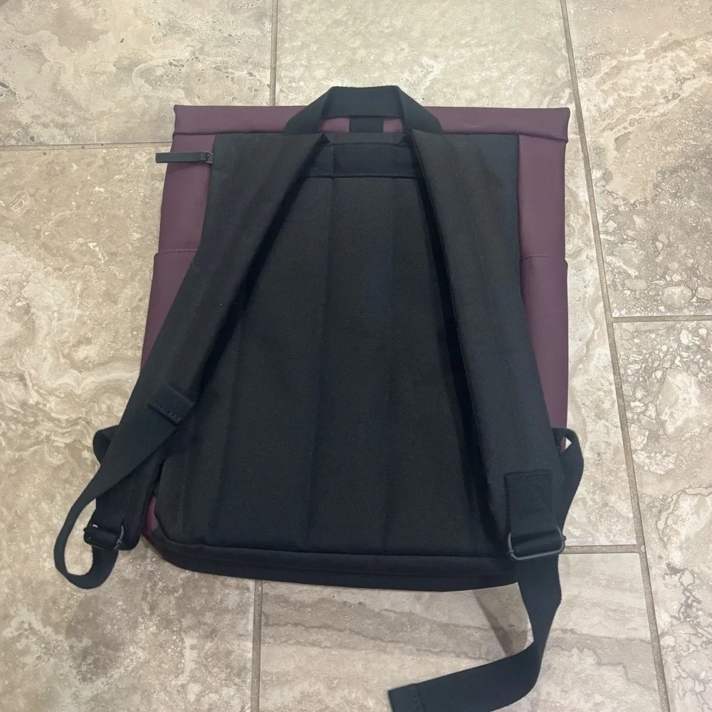 Ucon Acrobatics Hajo Medium Backpack Maroon Burgundy Roll Top Laptop Bag Unisex